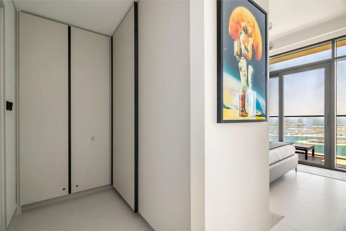 Lägenhet Luxury 3Br Penthouse Retreat - Private Beach & Marina Views Dubai
