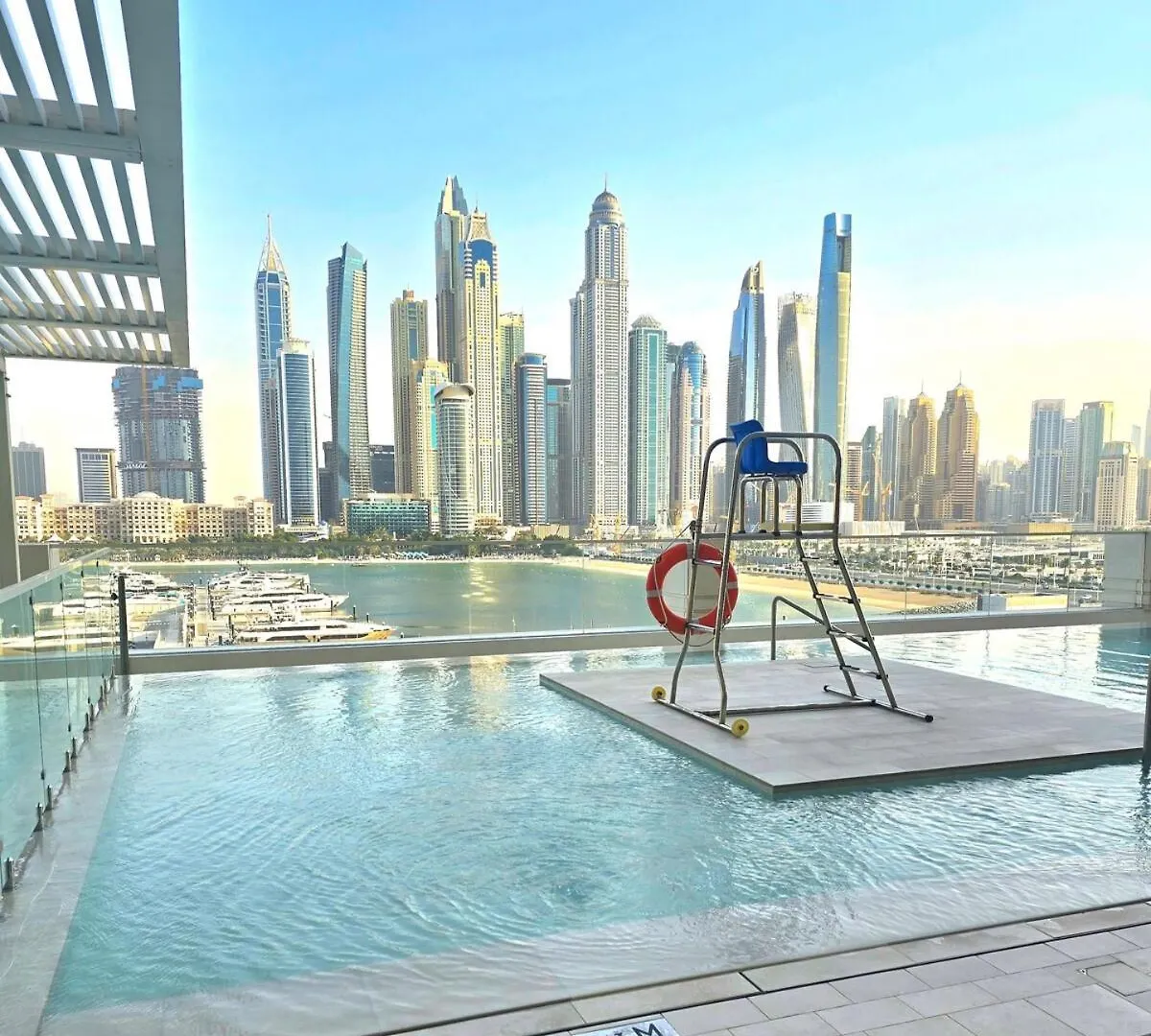 Luxury 3Br Penthouse Retreat - Private Beach & Marina Views Dubai United Arab Emirates