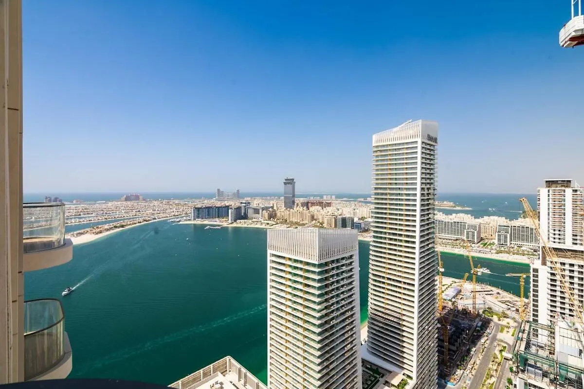 Apartment Luxury 3Br Penthouse Retreat - Private Beach & Marina Views Dubai