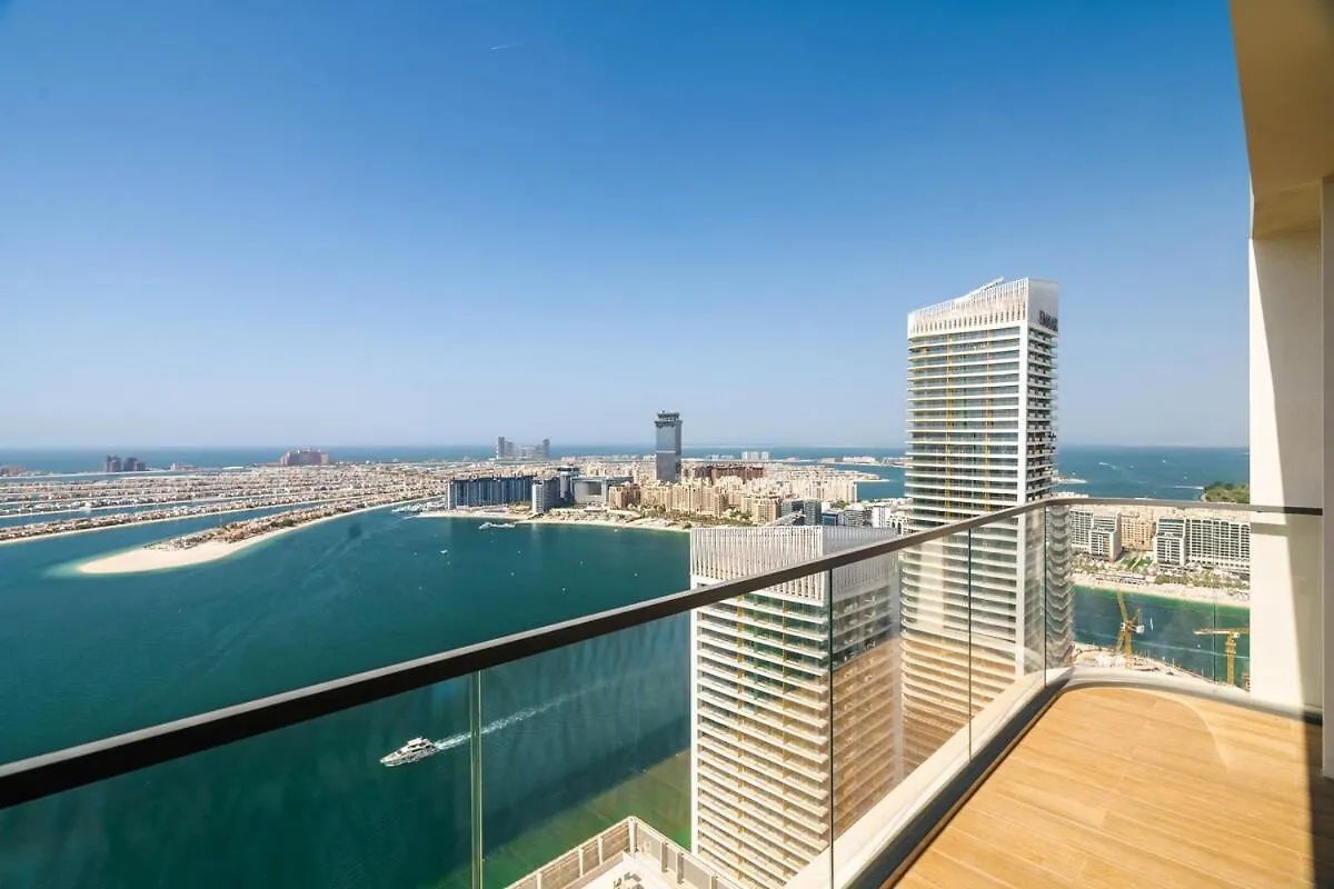 Luxury 3Br Penthouse Retreat - Private Beach & Marina Views Dubai 0*,