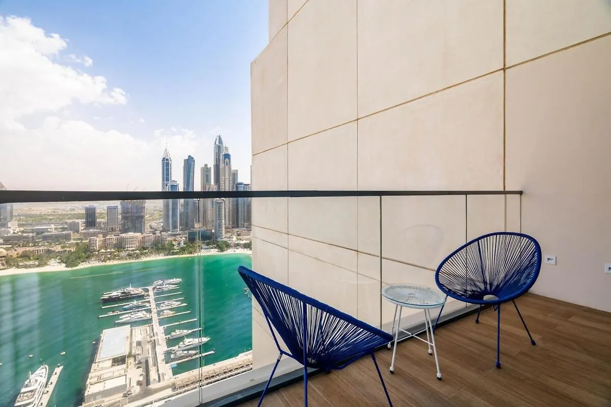 Apartmán Luxury 3Br Penthouse Retreat - Private Beach & Marina Views Dubaj Spojené arabské emiráty